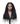 Short HD Full Lace Boho Box Braided Wig With Human Hair Natural Black